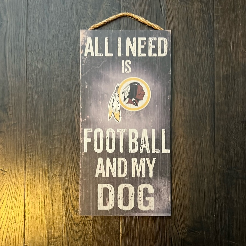 NFL Washington Sign